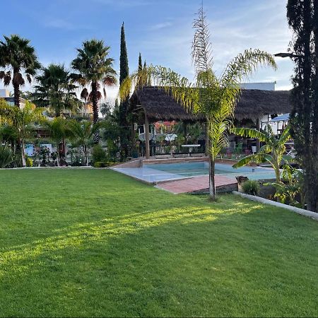 Jardin Quinta Las Fuentes Cabanas, Valsequillo. プエブラ エクステリア 写真