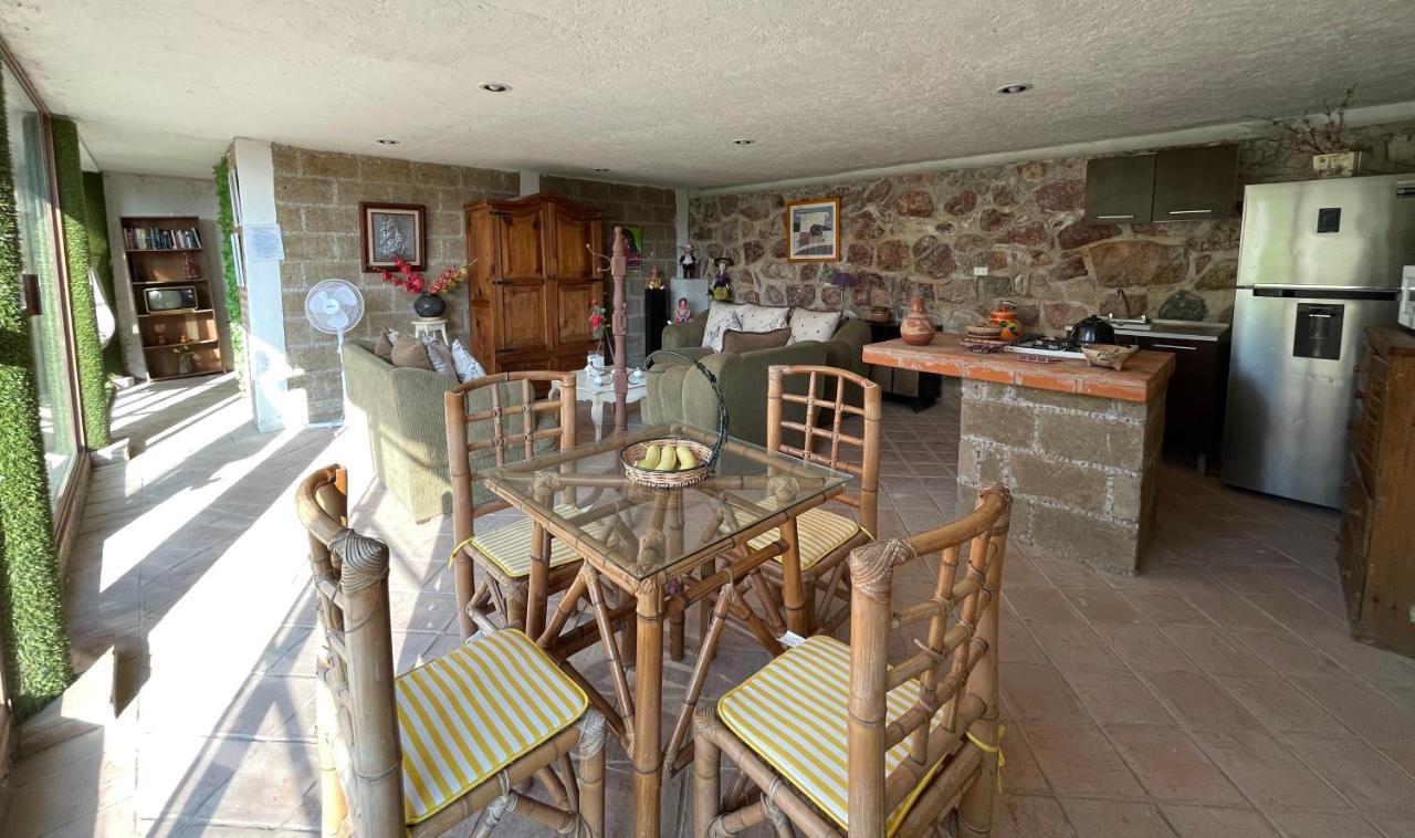 Jardin Quinta Las Fuentes Cabanas, Valsequillo. プエブラ エクステリア 写真