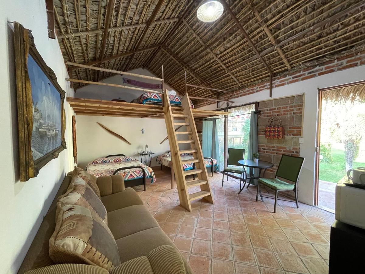 Jardin Quinta Las Fuentes Cabanas, Valsequillo. プエブラ エクステリア 写真