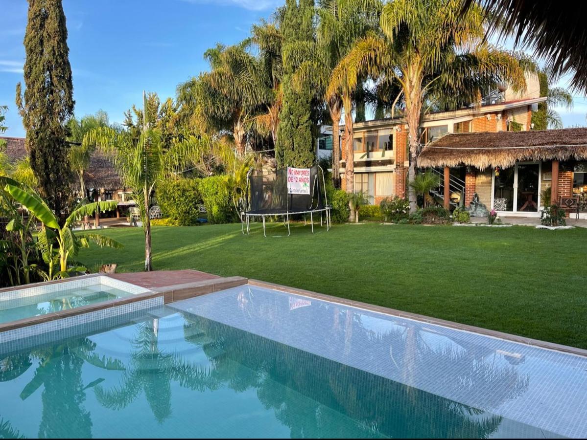 Jardin Quinta Las Fuentes Cabanas, Valsequillo. プエブラ エクステリア 写真